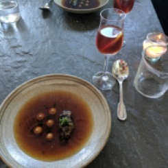Bateau's beef consomme