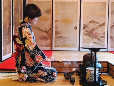 Ju-an Tea ceremony Kyoto Japan